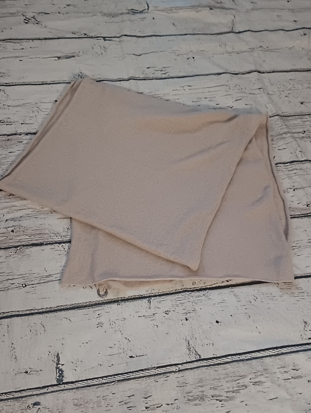 Beryll Linda Tan Oversized Cashmere Wrap Scarf
